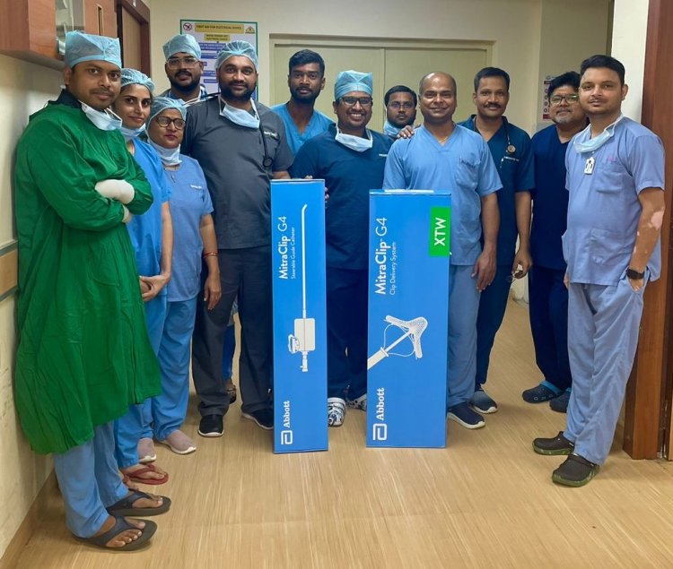 Medical Milestone in Odisha: KIMS Doctors Successfully Treat 70-Year-Old's Leaking Heart Valve with MitraClip Procedure : Ommtv