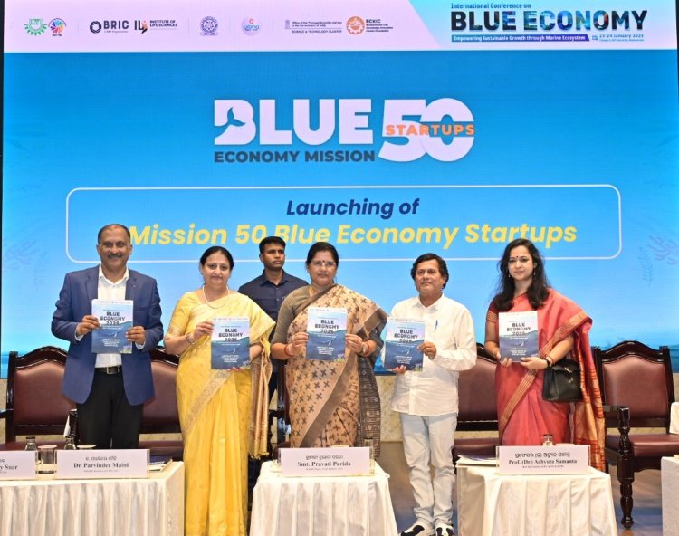 International Conference on Blue Economy inaugurated at KIIT  Odisha to Play Vital Role in Advancing India’s Blue Economy: Odisha Dy CM : Ommtv
