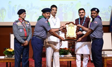 ଭାରତ ସ୍କାଉଟ୍ସ ଏବଂ ଗାଇଡ୍ସ ରାଜ୍ୟ ପୁରସ୍କାର ପ୍ରଦାନ ସମାରୋହରେ ଯୋଗ ଦେଲେ ରାଜ୍ୟପାଳ