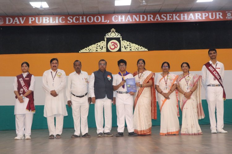 Independence Day Celebrated at DAV Chandrasekharpur